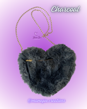 Load image into Gallery viewer, Fur Heart Purse