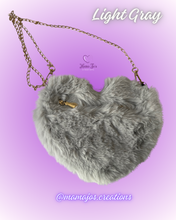 Load image into Gallery viewer, Fur Heart Purse