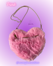 Load image into Gallery viewer, Fur Heart Purse