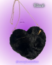 Load image into Gallery viewer, Fur Heart Purse