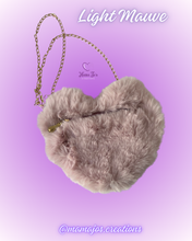 Load image into Gallery viewer, Fur Heart Purse