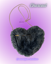 Load image into Gallery viewer, Fur Heart Purse
