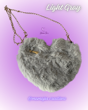 Load image into Gallery viewer, Fur Heart Purse
