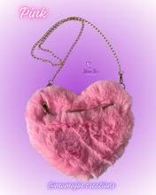 Load image into Gallery viewer, Fur Heart Purse
