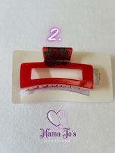 Load image into Gallery viewer, Valentine Claw Clips
