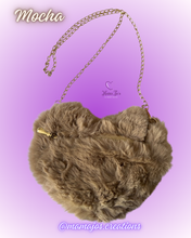 Load image into Gallery viewer, Fur Heart Purse
