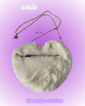 Load image into Gallery viewer, Fur Heart Purse
