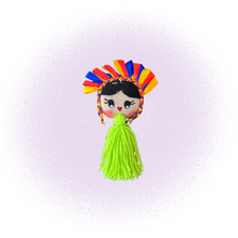 Load image into Gallery viewer, Mexican Dolls Keychains
