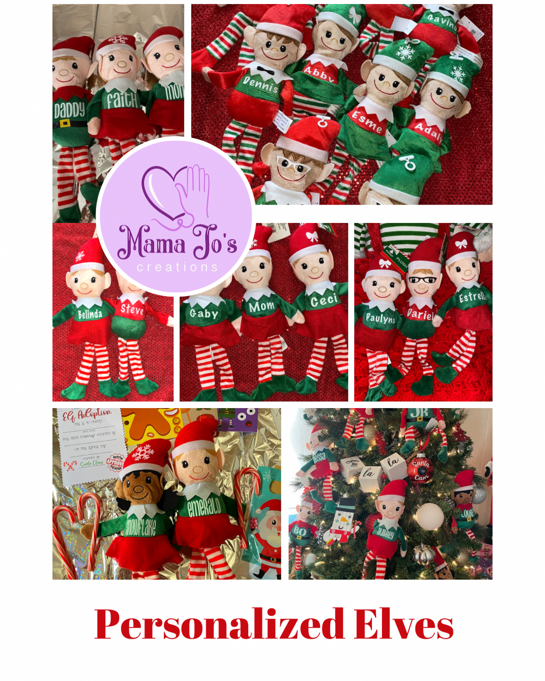 Personalized Christmas Elves
