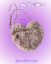 Load image into Gallery viewer, Fur Heart Purse
