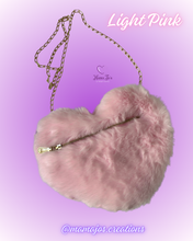 Load image into Gallery viewer, Fur Heart Purse
