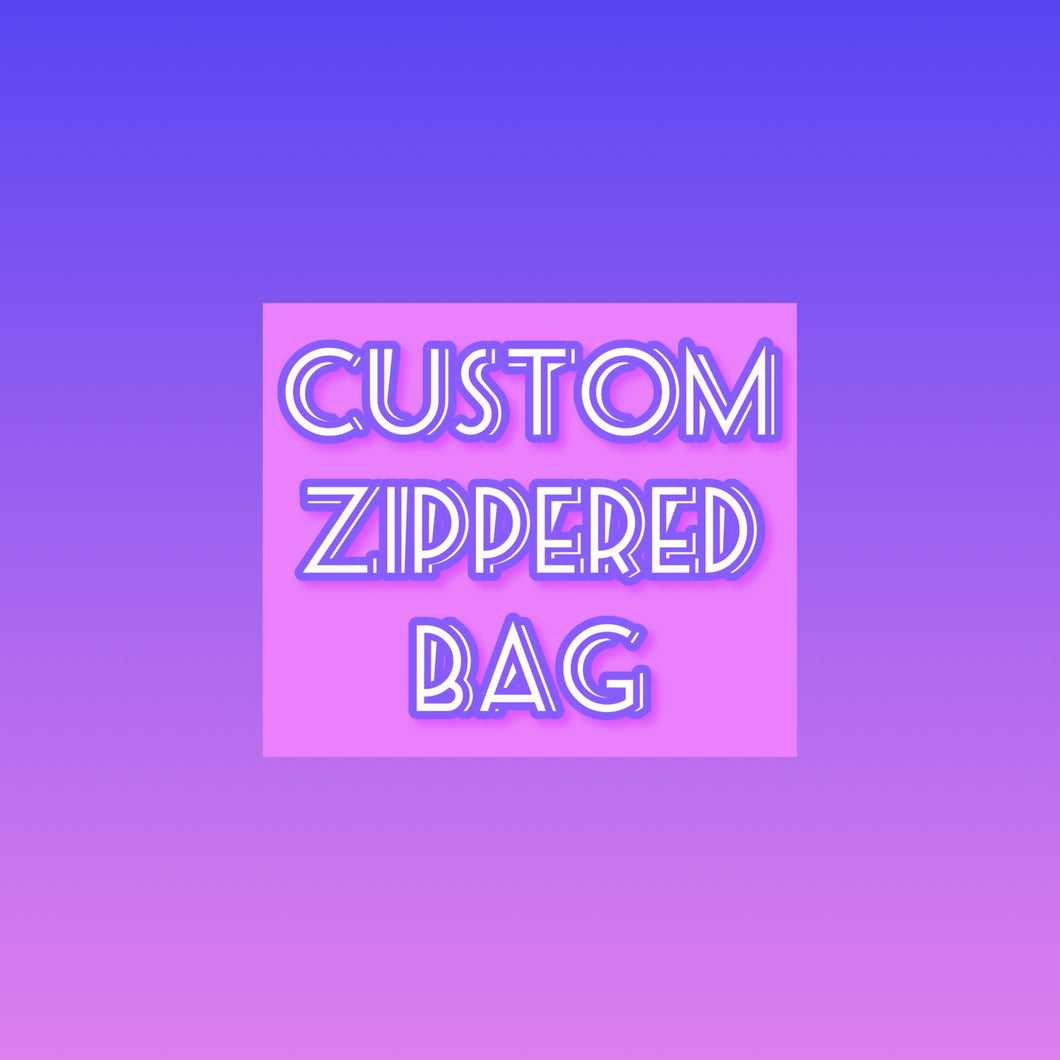 Custom Zippered Bag